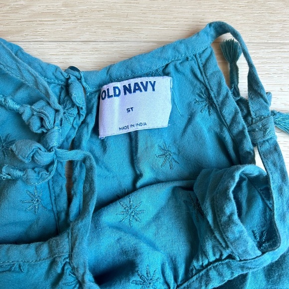 Old Navy Blue Girls Sundress - 5T - Picture 2 of 2